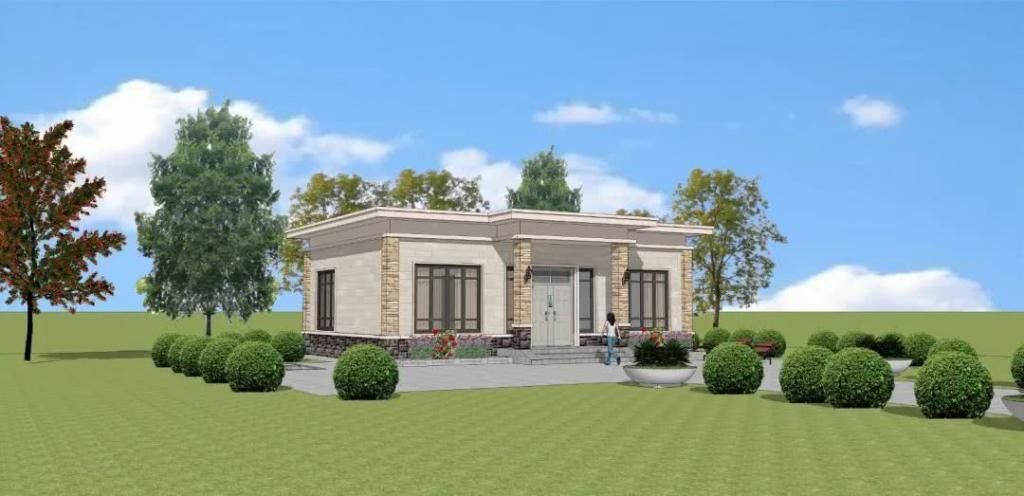 编号|28套一层农村别墅合集,一栋比一栋精美,哪套最得你欢心?