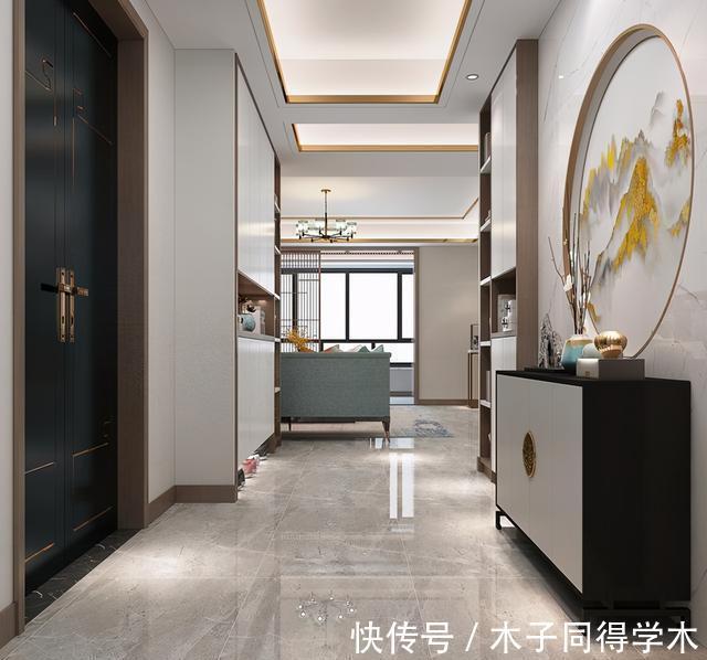 衣帽间|新中式风装修，看完后才发现，这才是理想中家的模样
