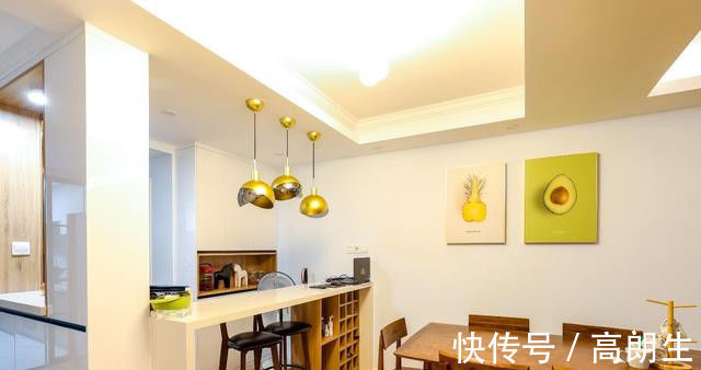 全包|108㎡新房全包9万2搞定,电视墙只装两块木板,闺蜜看完直夸有品位