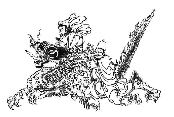 独健|二郎神为何长三只眼还手持异域兵器这幅中亚壁画可能藏着答案