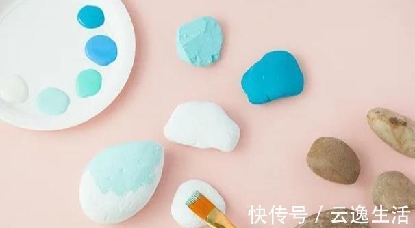 彩纸!捡些石头回家,再也不为手工课作业愁附5个DIY石头彩绘教程