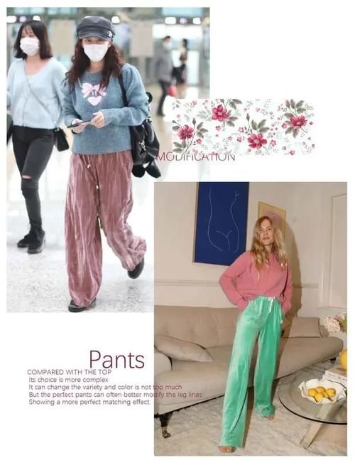 最近火了一种显高穿法，叫毛衣+阔腿裤，小个子也能穿出大气场