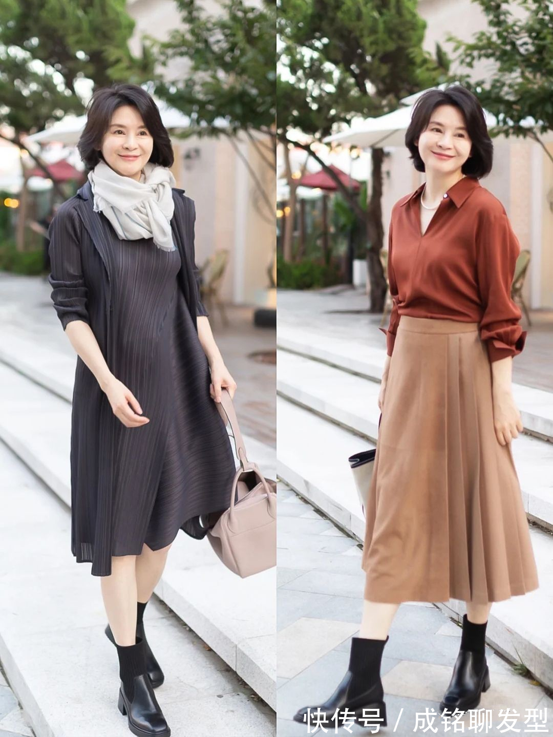 女人|50岁女人别总穿运动鞋,这三种鞋子时尚百搭显腿长,有档次有品位