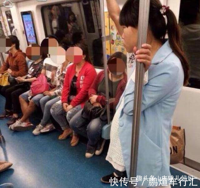 孕妇|“孩子肯定掉!”大妈和孕妇抢座没成功,诅咒孕妇反被孕妇揍