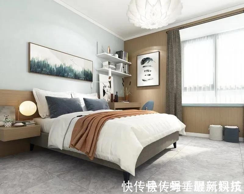 沉稳色|别再大白墙了!卧室色彩搭配也可以很高级!