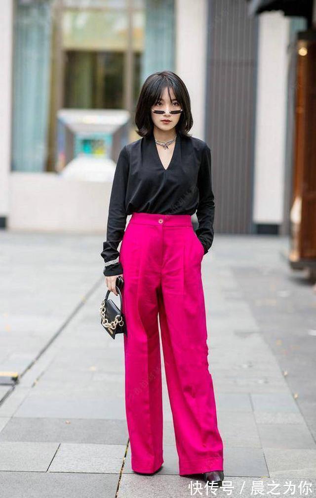 美女 -热裤大长腿小姐姐,穿着个性时髦,很有魅力