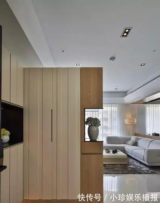 书房|139㎡现代简约风三居室,书房和客餐厅放在一起,不要太好看