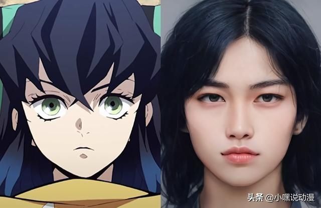 伊之助|当《鬼灭之刃》被还原成真人,次元壁脆弱得不堪一击,这也太像了