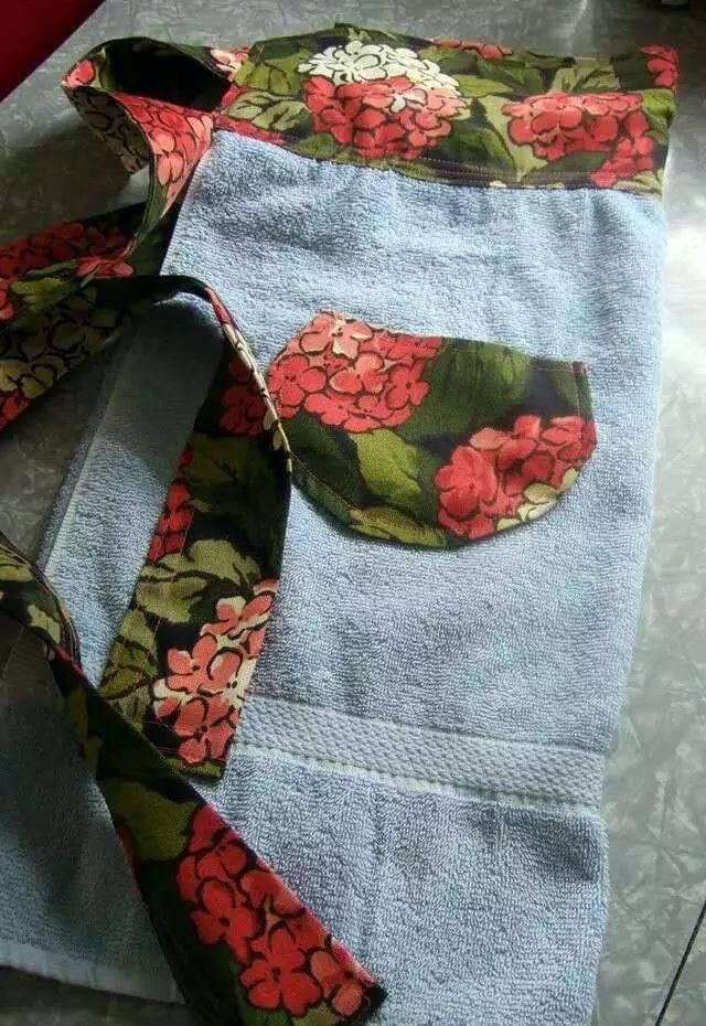 旧毛巾除了做抹布居然还能这样用，一起学起来~