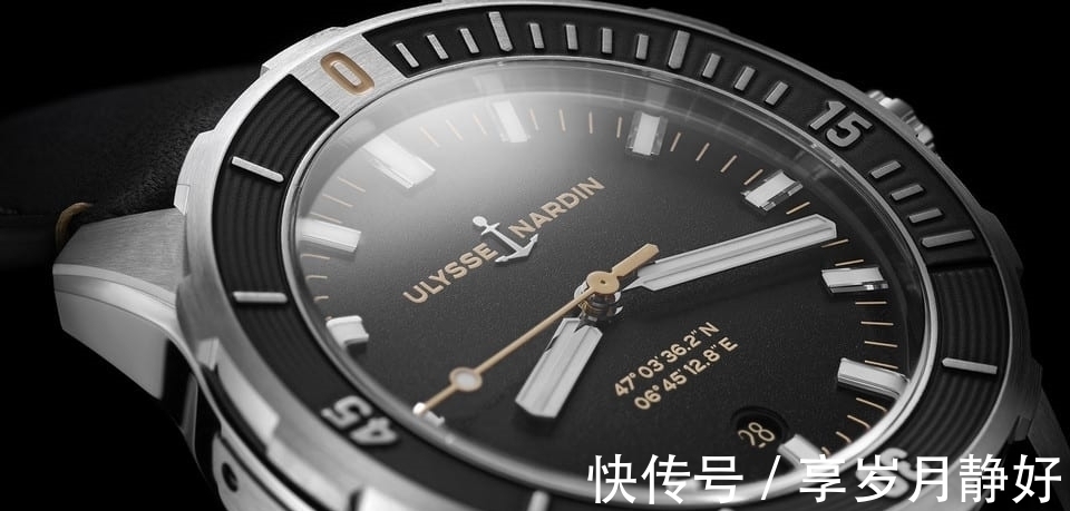 不锈钢 雅典三缩潜水表,42mm大三针面盘,蓝色限量版闪闪发光!