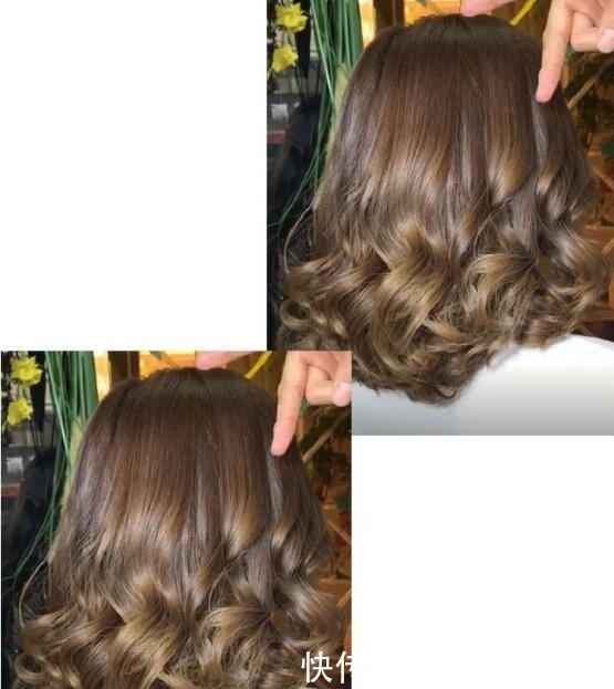 时尚烫发：35岁对发型不要将就，这样烫比直发好看，像小仙女