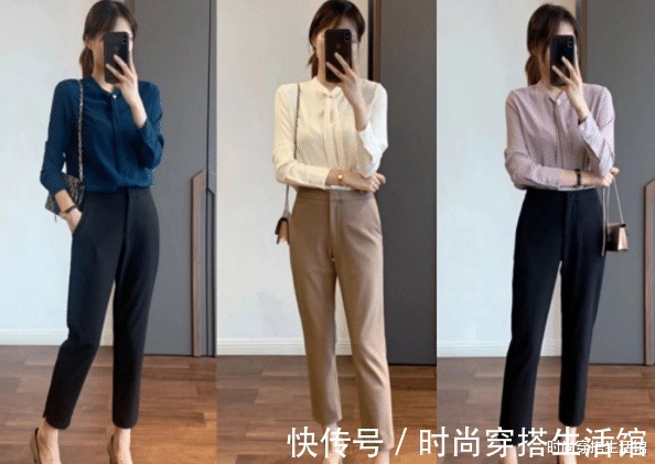 裤子|天凉了,裙子收起来吧!今年流行“薄外套+裤子”,保暖还显气质