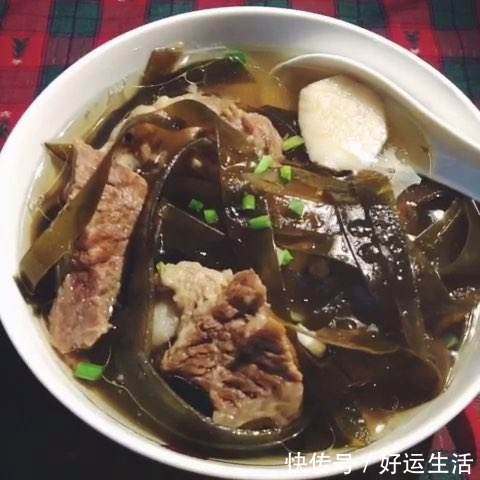 海带配此物一起炖，补血暖胃，降压降脂，圆滚滚大肚子不见了