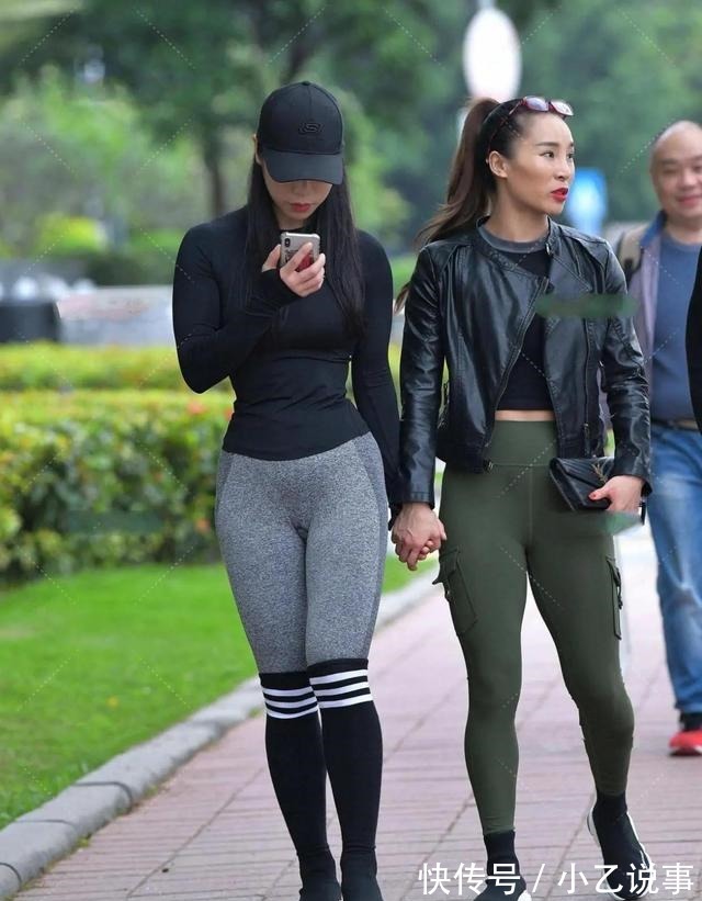 漏斗型 “漏斗型”身材的瑜伽裤美女,用心挑选出合身的版型,气质优雅!