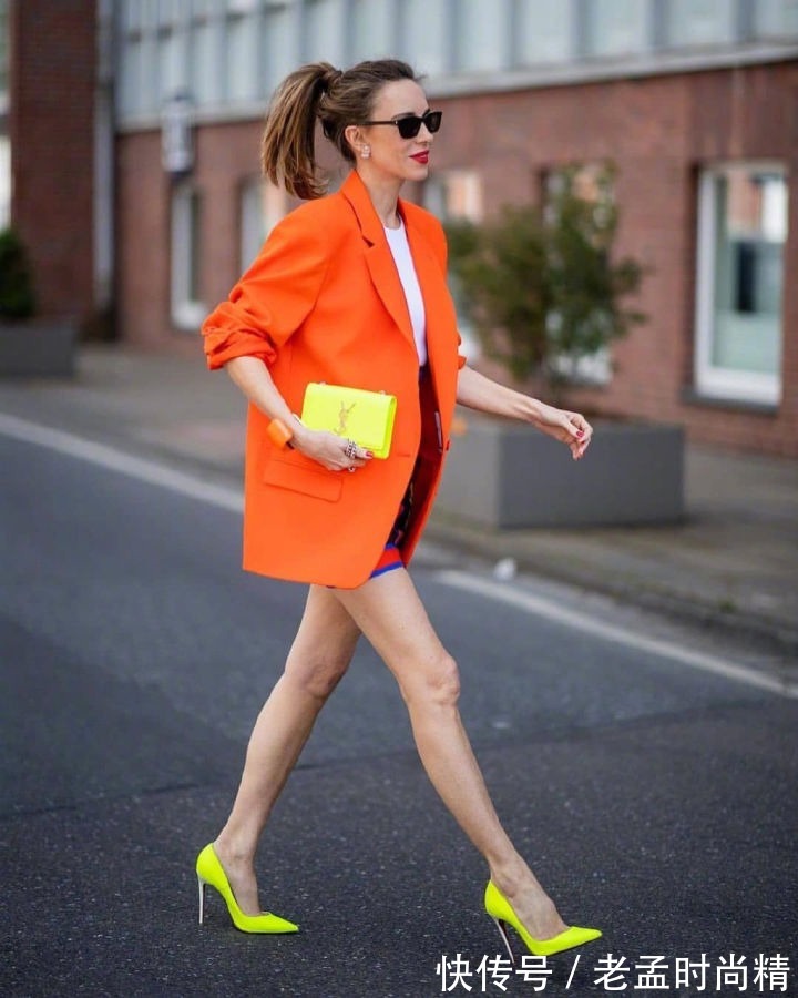 下半身|学会橙色系搭配法则,让你轻松驾驭亮色系