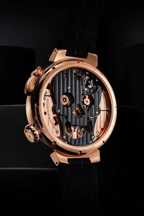 太朋克了!路易威登LV"蛇+骷髅"腕表曝光,发售定价332万!