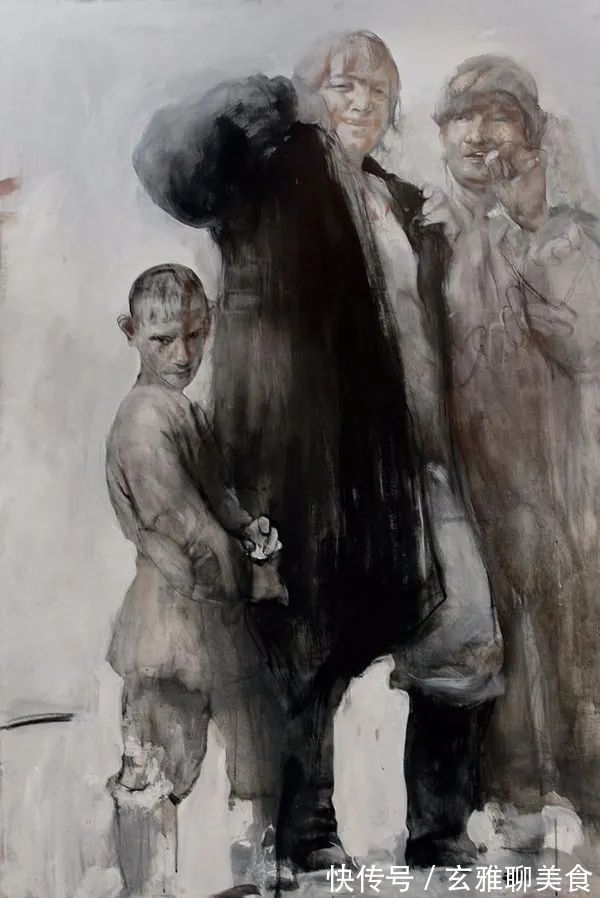 尼古拉&俄罗斯绘画大师级的素描和油画,恰到好处的美