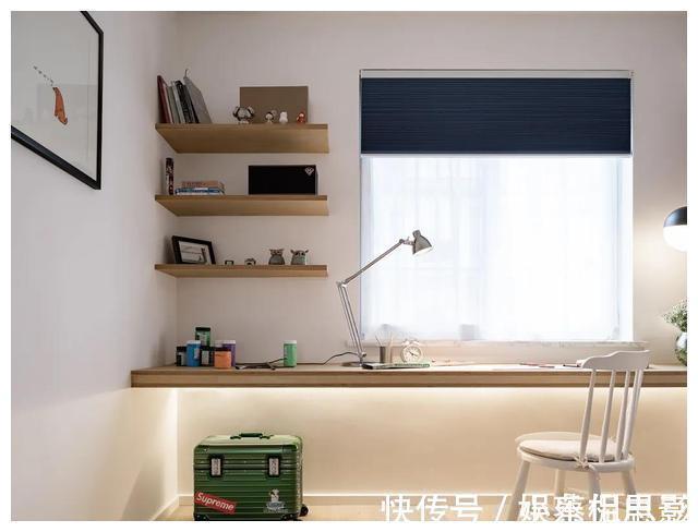 户型|89㎡高颜值美宅,「书墙+地台」的设计很抢眼,轻松住下三代人!
