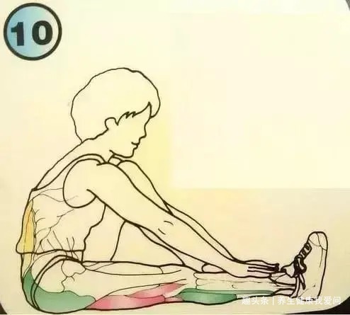 拉筋|一个最全养生拉筋动作，每天只需十分钟，筋长一寸寿延十年！