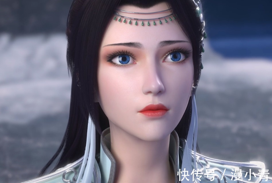 斗破苍穹@斗破苍穹:萧炎与云韵见面的名场面,美杜莎女王的表情堪称一绝