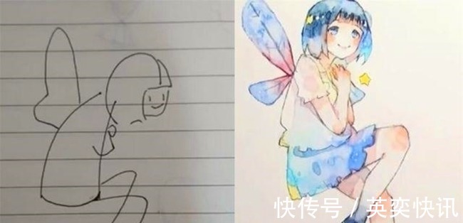 粉丝@画师帮粉丝改画,原以为只修改一点,没想到发生了“亿点变化”