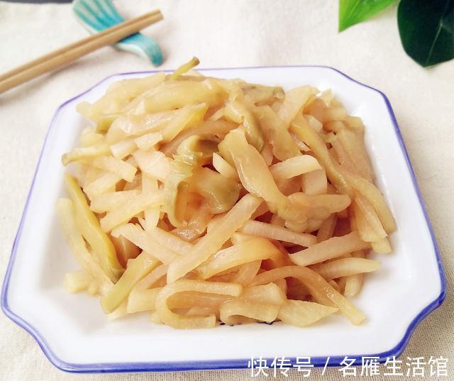 美味|白萝卜炒榨菜，非常不错的一道美味