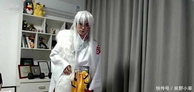 主人|Letme超300W订阅Cos杀生丸,惊艳到水晶哥直呼主人