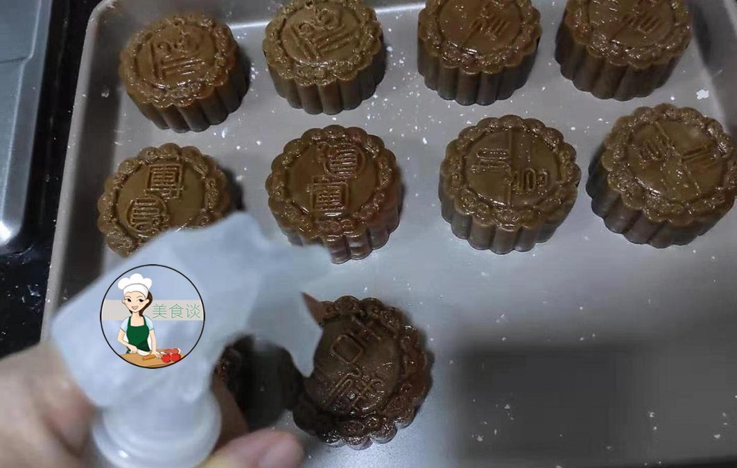 原来做月饼这么简单,配方简单零添加,比买的还香,一次性就成功