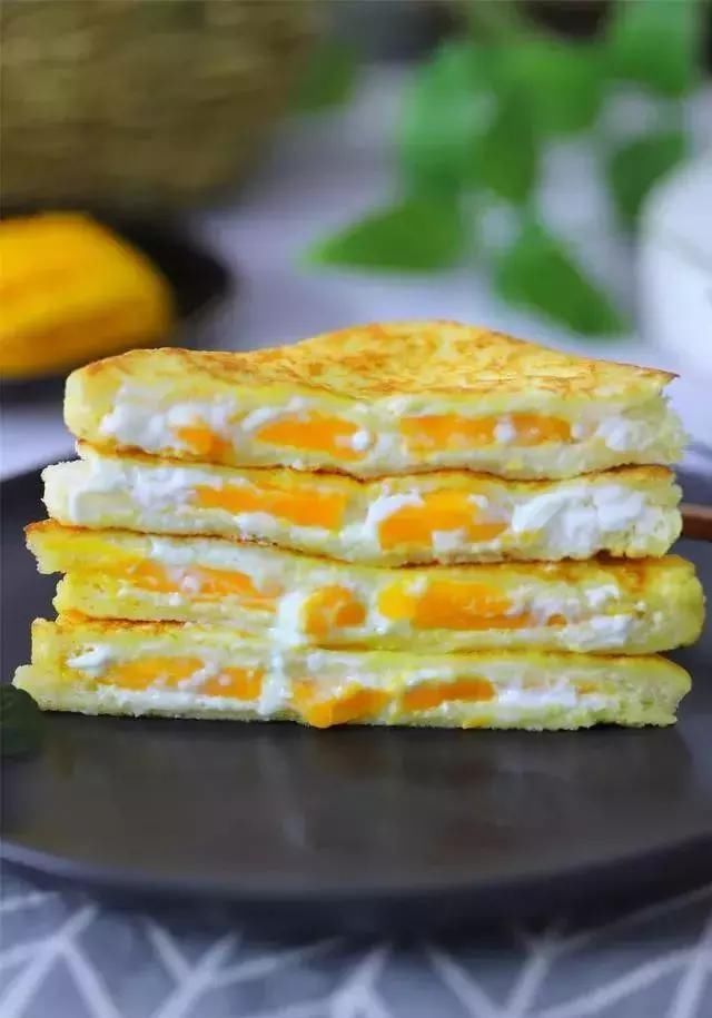 热带水果|5分钟快手早餐,比蛋糕简单,比馒头好吃,孩子天天都想吃