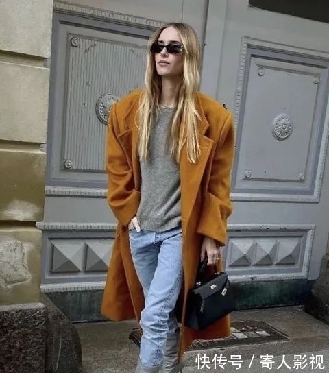 皮毛 冬天的高级感,一件大衣就够了