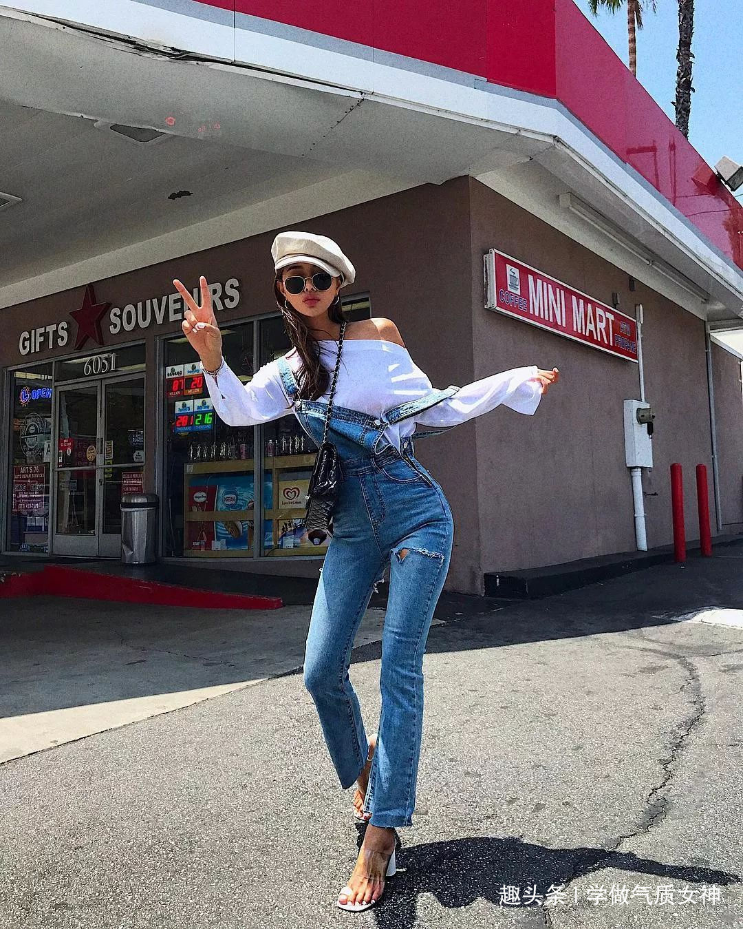 一字带凉鞋 凉鞋,这样穿才时髦 !