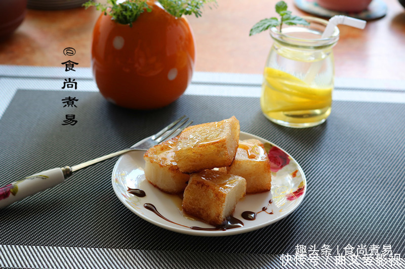 点心|此款点心特简单，煎一煎5分钟出锅，香酥软糯，一人能吃下一袋