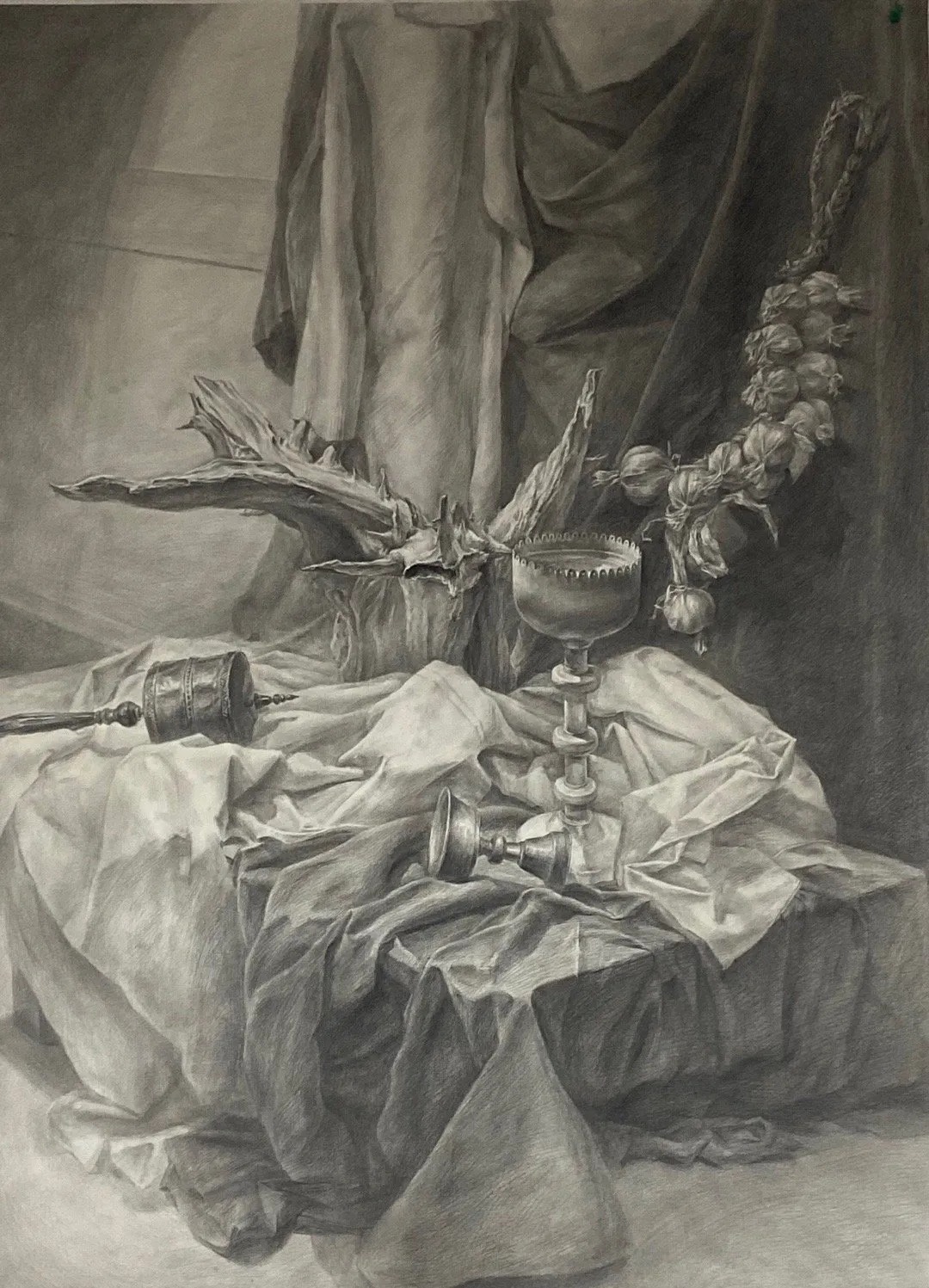 虚实&传说中素描的“虚实变化”,应该就是这样的!