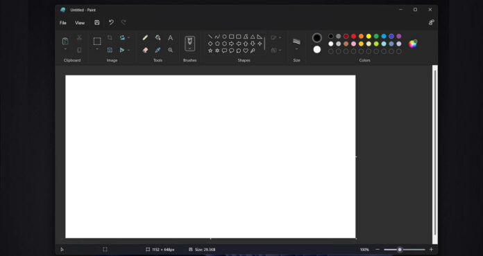 开发者|开发者为微软 Win11 画图应用制作黑暗模式皮肤