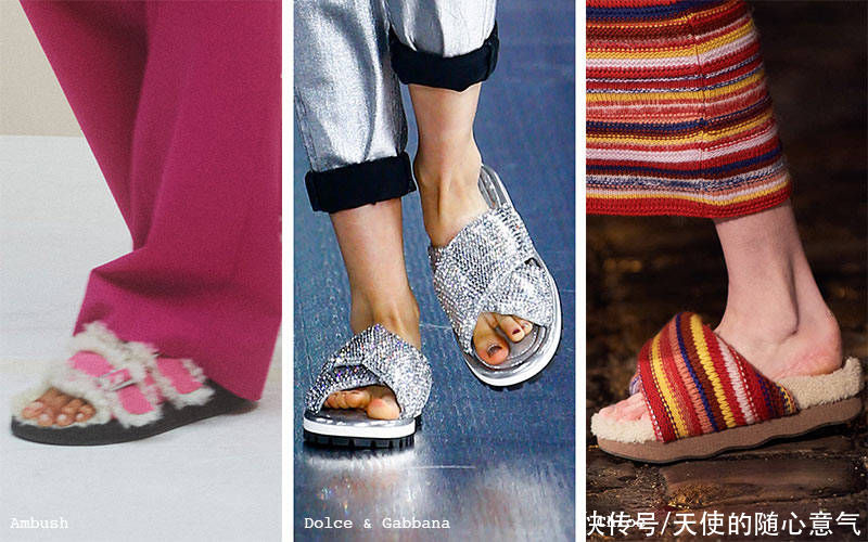 拖鞋|2021-2022秋冬女鞋趋势
