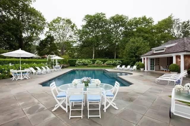 惬意|60款豪宅花园设计,自然安静的生活就该如此惬意