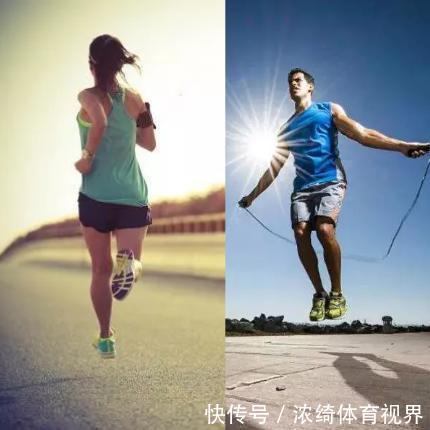 膝盖|跳绳20分钟=跑步1小时？真人实测，跑步燃脂慢还伤膝盖太鸡肋？