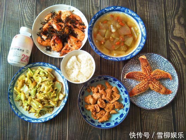 母子2人的低脂餐，妈妈瘦了40斤，每天吃到饱，体重一直降