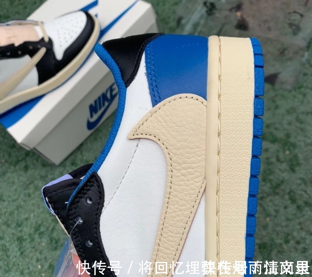 正品 藤原浩倒钩闪电aj1最强横向对比测评 中底拉邦皮料剪裁差的是正?