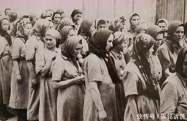 犹太妇女|一组罕见老照片，直击二战纳粹集中营，图4抓捕的全部是犹太妇女