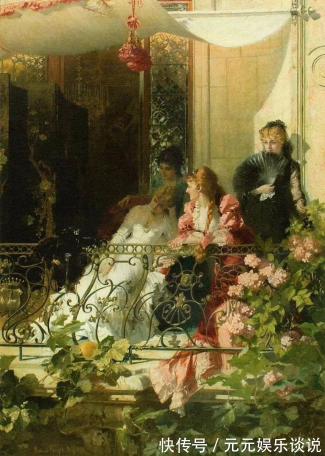 德国$德国画家康拉德笔下 细腻的年轻漂亮女子,真心的美!