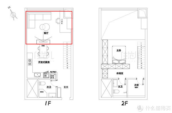 地台床|住范儿真实案例 篇二十七：47㎡小复式靠8大功能区，直接住成100㎡