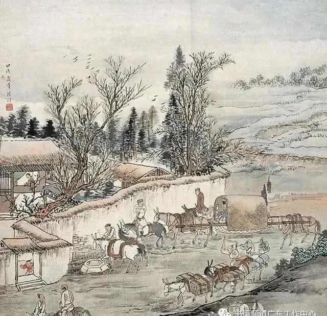 吴镜汀|这位画家，不仅是启功老师，齐白石也收藏他的画