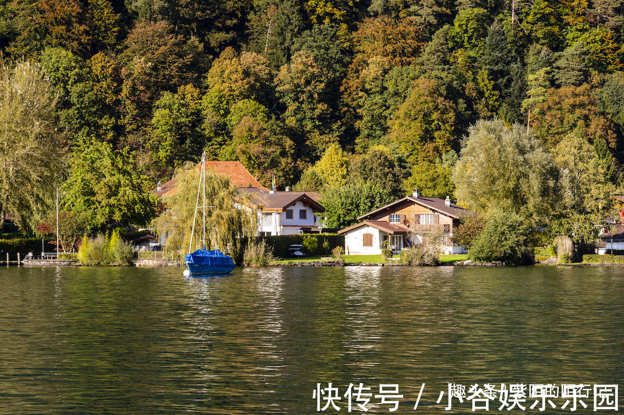 图恩|《爱的迫降》带火瑞士，这处雪山的湖泊，宛若世外桃源