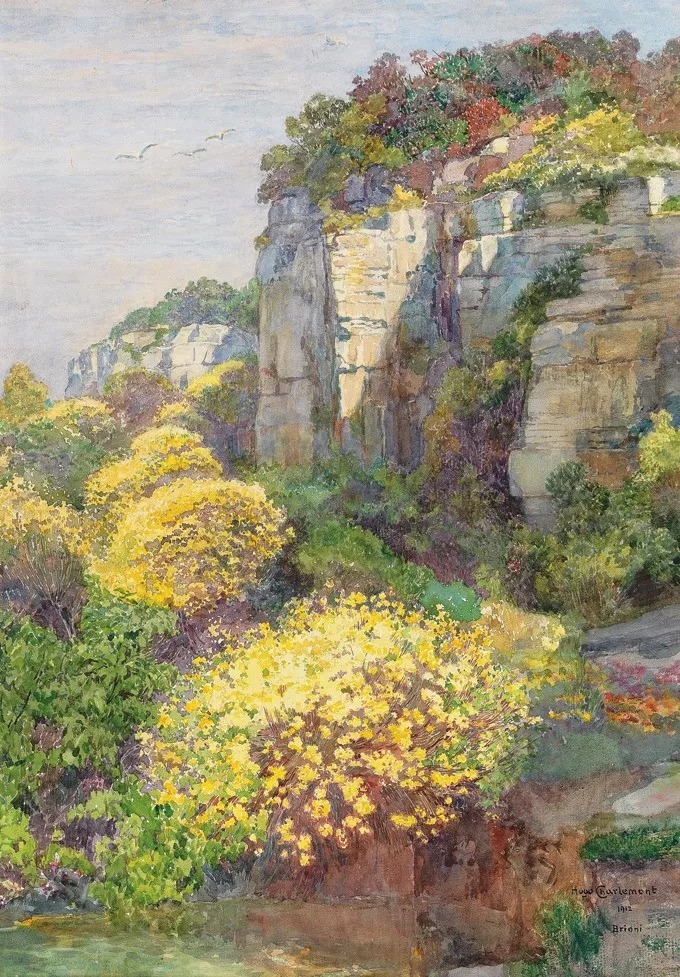 爱雨果!奥地利艺术大师,爱雨果·查勒蒙特的油画作品很清新自然!