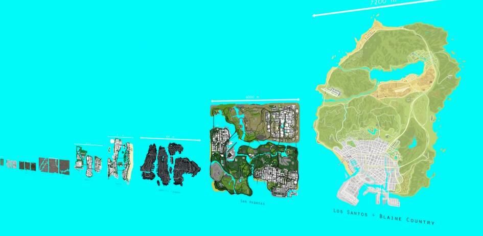 Gta5超高清卫星地图