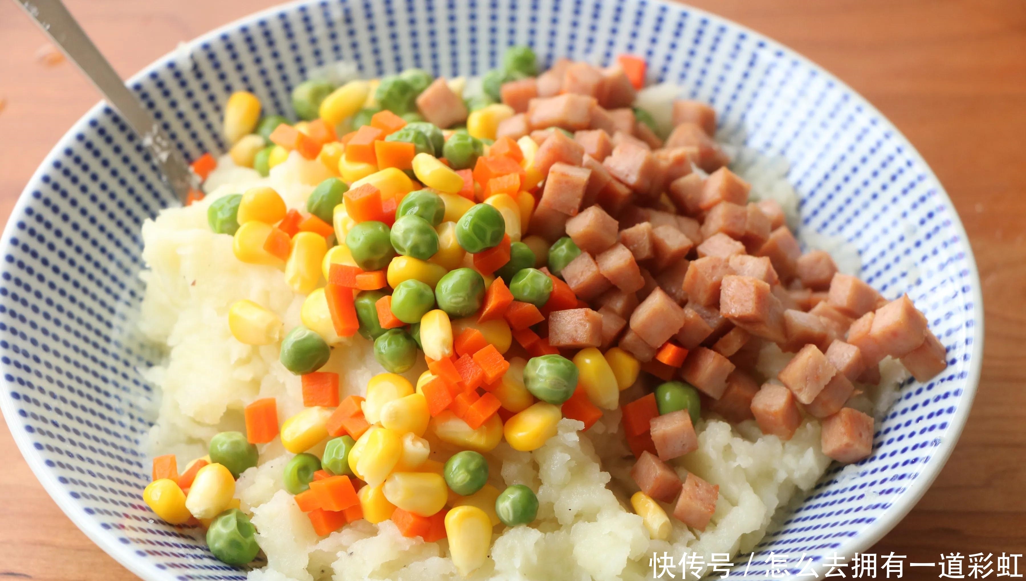 早餐新吃法,有肉有菜有主食,软糯好吃,无油无水健康无负担!