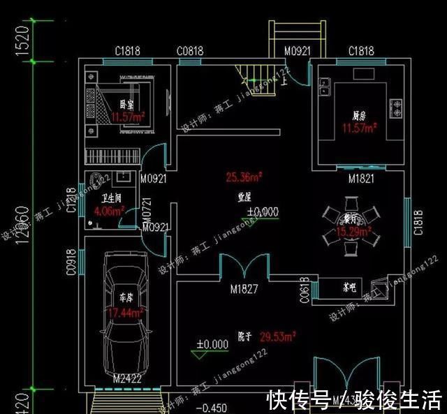 车库|6款三层农村别墅，带车库30万起，回乡建房有面子有里子