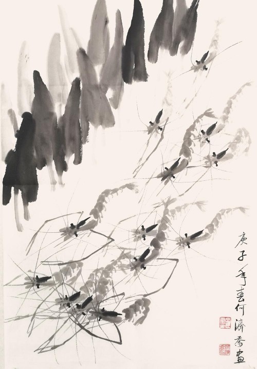 书画|大师风范——榜样人物何济乔作品展