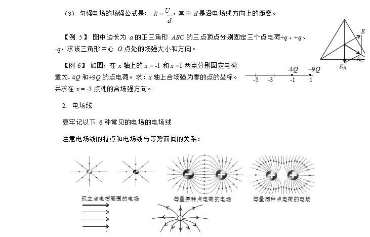 深度|高中物理——电场专题，带你深度解读难题要点